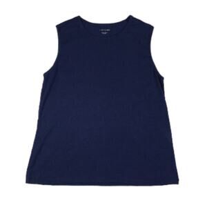 Appleseed's Blue Top Blouse | Size L